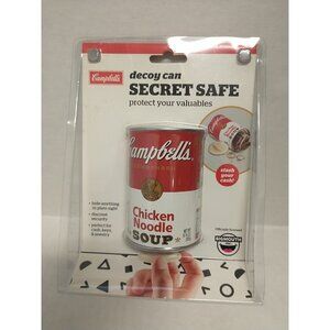 Campbell's Soup Metal Decoy Can Secret Safe New in Package